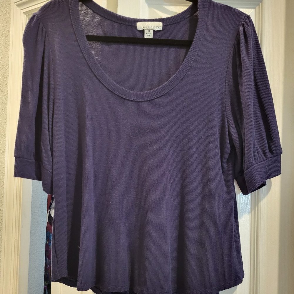 Evereve Allison Joy Navy top M